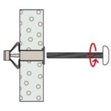 fischer HM Z 1, pinza rosso/Nero