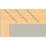 fischer Vite per legno PowerFull II 6,0x120 ZK TX VG 