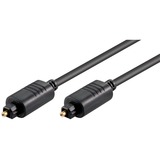 goobay 50565 cavo audio 2 m TOSLINK Nero Nero, TOSLINK, Maschio, TOSLINK, Maschio, 2 m, Nero