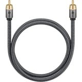 goobay 65296, Cavo Nero/Argento