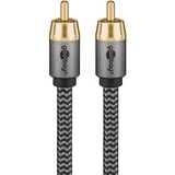 goobay 65296, Cavo Nero/Argento