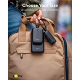 goobay Powerbank 5.000 mAh, cavo USB-C integrato 13 cm, 20 watt Nero