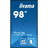 iiyama LH9875UHS-B2AG, Public Display Nero (opaco)