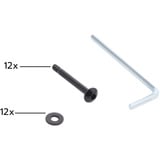 Alphacool NexXxoS HPE-45 Full Copper 80mm Triple, Radiatore Nero