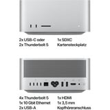 Apple Mac Studio M4 Max 2025 CTO, Sistema MAC argento