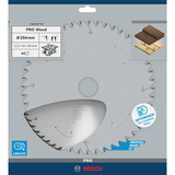 Bosch 2 608 837 736 lama circolare 25,4 cm 1 pz, Lama per sega In legno duro, Legno dolce, 25,4 cm, 3 cm, 1,6 mm, 6000 Giri/min, 2,2 mm