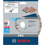 Bosch Disco diamantato PRO per pietra, Ø 180mm, Lama 