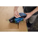 Bosch Levigatrice rotorbitale a batteria GEX 12V-150-3 Professional solo, 12 volt, Levigatrice orbitale casuale blu/Nero