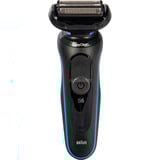 Braun Series 5 52-B1650S rasoio elettrico Trimmer Blu Nero/Blu, Rasoio, Blu, Pulsanti, Batteria, Ioni di Litio, Batteria integrata