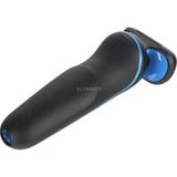 Braun Series 5 52-B1650S rasoio elettrico Trimmer Blu Nero/Blu, Rasoio, Blu, Pulsanti, Batteria, Ioni di Litio, Batteria integrata