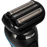 Braun Series 5 52-B1650S rasoio elettrico Trimmer Blu Nero/Blu, Rasoio, Blu, Pulsanti, Batteria, Ioni di Litio, Batteria integrata