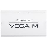 Chieftec Vega PPG-1000-CW alimentatore per computer 1000 W 24-pin ATX ATX Bianco, Alimentatore PC bianco, 1000 W, 100 - 240 V, 50/60 Hz, 12 A, 100 W, 1000 W