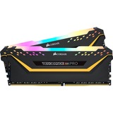 Corsair Vengeance CMW16GX4M2C3200C16-TUF memoria 16 GB 2 x 8 GB DDR4 3200 MHz Nero, 16 GB, 2 x 8 GB, DDR4, 3200 MHz, 288-pin DIMM