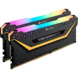 Corsair Vengeance CMW16GX4M2C3200C16-TUF memoria 16 GB 2 x 8 GB DDR4 3200 MHz Nero, 16 GB, 2 x 8 GB, DDR4, 3200 MHz, 288-pin DIMM