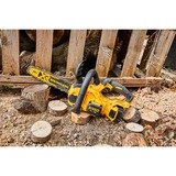 DEWALT DCM565N-XJ motosega Nero, Giallo, Motosega elettrica giallo/Nero, 30 cm, 7,68 m/s, Nero, Giallo, 0,14 L, Batteria, 5 Ah