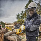 DEWALT DCM565N-XJ motosega Nero, Giallo, Motosega elettrica giallo/Nero, 30 cm, 7,68 m/s, Nero, Giallo, 0,14 L, Batteria, 5 Ah