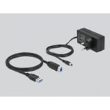 DeLOCK 63263 hub di interfaccia USB 3.2 Gen 1 (3.1 Gen 1) Type-B 5000 Mbit/s Grigio grigio, USB 3.2 Gen 1 (3.1 Gen 1) Type-B, USB 3.2 Gen 1 (3.1 Gen 1) Type-A, 5000 Mbit/s, Grigio, Alluminio, 46 mm