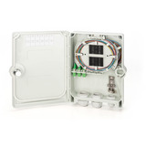 Digitus Custodia di collegamento FTTH/FTTB - equipaggiata, OS2 12 fibre, Scatola di giunzione grigio