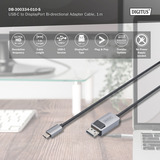 Digitus DB-300334-010-S, Cavo Nero/grigio