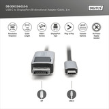 Digitus DB-300334-010-S, Cavo Nero/grigio