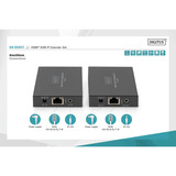 Digitus DS-55507, Estensione HDMI Nero