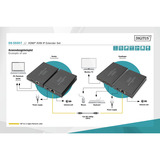 Digitus DS-55507, Estensione HDMI Nero