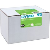Dymo LW - Etichette di spedizione/badge nominativi - 54 x 101 mm - S0722420 Bianco, Etichetta per stampante autoadesiva, Carta, Permanente, Rettangolo, LabelWriter