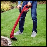 EINHELL 3411104 decespugliatore e tagliabordi 24 cm Batteria Nero, Rosso rosso/Nero, Tagliabordi, 24 cm, Lama, Impugnatura a D con avvolgimento filo, Plastica, 8500 Giri/min