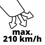 EINHELL 3433625, VENTURRO 18/210 rosso/Nero