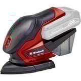 EINHELL Levigatrice multifunzione a batteria Power X-Change TE-OS 18/150 Li-Solo, 18Volt, Multi Sander rosso/Nero