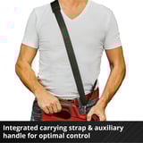 EINHELL Power X-Change Aspiratore per foglie a batteria VENTURRO 18/210, 18Volt, Soffiafoglie / Soffiante rosso/Nero