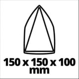 EINHELL TE-OS 18/150 Li-Solo rosso/Nero