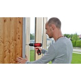 EINHELL TH-CD 12-2 Li Senza chiave 1 kg Nero, Rosso rosso/Nero, Trapano con impugnatura a pistola, Senza chiave, 1 cm, 350 Giri/min, 1300 Giri/min, 24 Nm