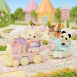 EPOCH Sylvanian Families - Set gioco parco divertimenti Giro in treno, Giochi di costruzione 