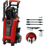 Einhell TE-HP 170 idropulitrice Verticale Elettrico 440 l/h Nero, Rosso rosso/Nero, Verticale, Elettrico, 10 m, Alta pressione, 1,2 L, Nero, Rosso