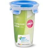 Emsa CLIP & CLOSE 508551 recipiente per cibo Altro Contenitore 0,35 L Trasparente 1 pz, Casella trasparente/Blu, Contenitore, Altro, 0,35 L, Trasparente, Polipropilene (PP), Polipropilene (PP)/Elastomero termoplastico (TPE)