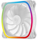 Enermax SquA RGB White Case per computer Ventilatore 12 cm Bianco bianco, Ventilatore, 12 cm, 1500 Giri/min, 23 dB, 68,27 pdc/min, 115,99 m³/h