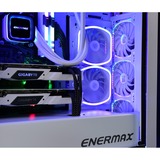 Enermax SquA RGB White Case per computer Ventilatore 12 cm Bianco bianco, Ventilatore, 12 cm, 1500 Giri/min, 23 dB, 68,27 pdc/min, 115,99 m³/h