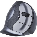Evoluent BNEEVRDSW mouse Mano destra RF Wireless 3200 DPI Nero/Argento, Mano destra, Design verticale, RF Wireless, 3200 DPI, Nero