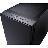 Fractal Design Define R5 Midi Tower Nero Nero, Midi Tower, PC, Nero, ATX, micro ATX, Mini-ITX, 18 cm, 44 cm