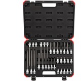 GEDORE Set di inserti per cacciavite e chiave a bussola rossa, 1/2", chiave combinata   Nero/Rosso