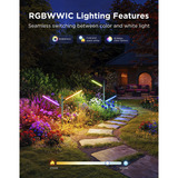 Govee Lampade da giardino per esterni, Luce LED 