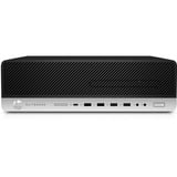 HP EliteDesk 800 G3 SFF Ricondizionato, PC completo Nero/Argento