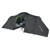 High Peak Como 6.0, 10263, Tenda grigio scuro/Verde