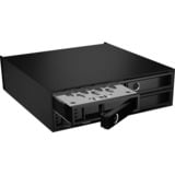 ICY BOX IB-2242U2K, Telaio di montaggio Nero