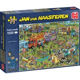 Jumbo Food Truck Festival 1500 pcs Jan van Haasteren Food Truck Festival 1500 pcs, 1500 pz, Fumetti, 12 anno/i