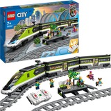LEGO City 60337 Treno Passeggeri Espresso, Locomotiva Giocattolo Telecomandata con Luci e Binari, Regalo Bambini e Bambine 7+, Giochi di costruzione Locomotiva Giocattolo Telecomandata con Luci e Binari, Regalo Bambini e Bambine 7+, Set da costruzione, 7 anno/i, Plastica, 764 pz, 2,37 kg