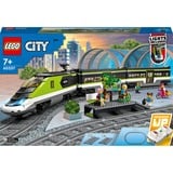 LEGO City 60337 Treno Passeggeri Espresso, Locomotiva Giocattolo Telecomandata con Luci e Binari, Regalo Bambini e Bambine 7+, Giochi di costruzione Locomotiva Giocattolo Telecomandata con Luci e Binari, Regalo Bambini e Bambine 7+, Set da costruzione, 7 anno/i, Plastica, 764 pz, 2,37 kg