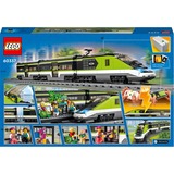 LEGO City 60337 Treno Passeggeri Espresso, Locomotiva Giocattolo Telecomandata con Luci e Binari, Regalo Bambini e Bambine 7+, Giochi di costruzione Locomotiva Giocattolo Telecomandata con Luci e Binari, Regalo Bambini e Bambine 7+, Set da costruzione, 7 anno/i, Plastica, 764 pz, 2,37 kg