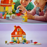 LEGO DUPLO Bluey 10459 Casa della Famiglia Bluey con Gioco di Memoria - Giochi Educativi per Bambini 3+ con Gioco da Tavolo, Giochi di costruzione Set da costruzione, 3 anno/i, Plastica, 83 pz, 1,72 kg